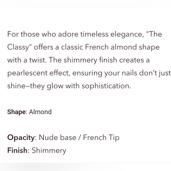 ManiMe press-on nails "The Classy" NIB - Picture 6 of 7